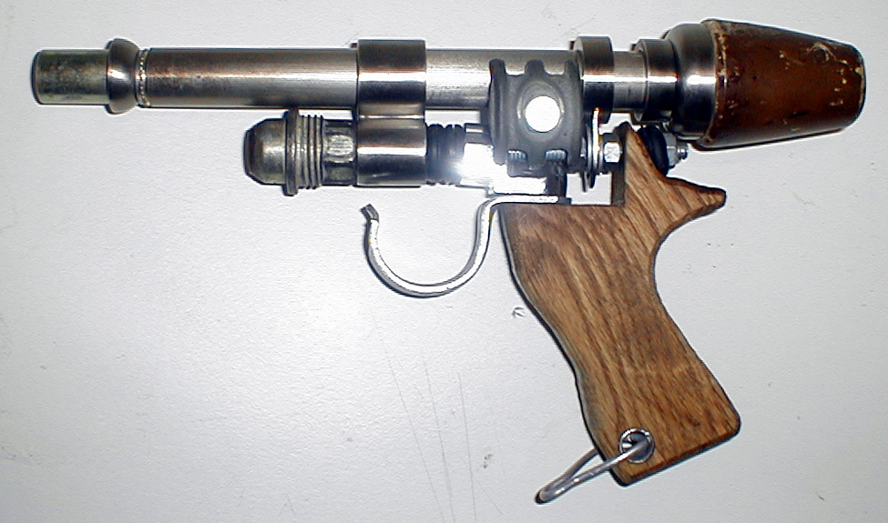 My first home-built ray gun.  Right click for larger image.