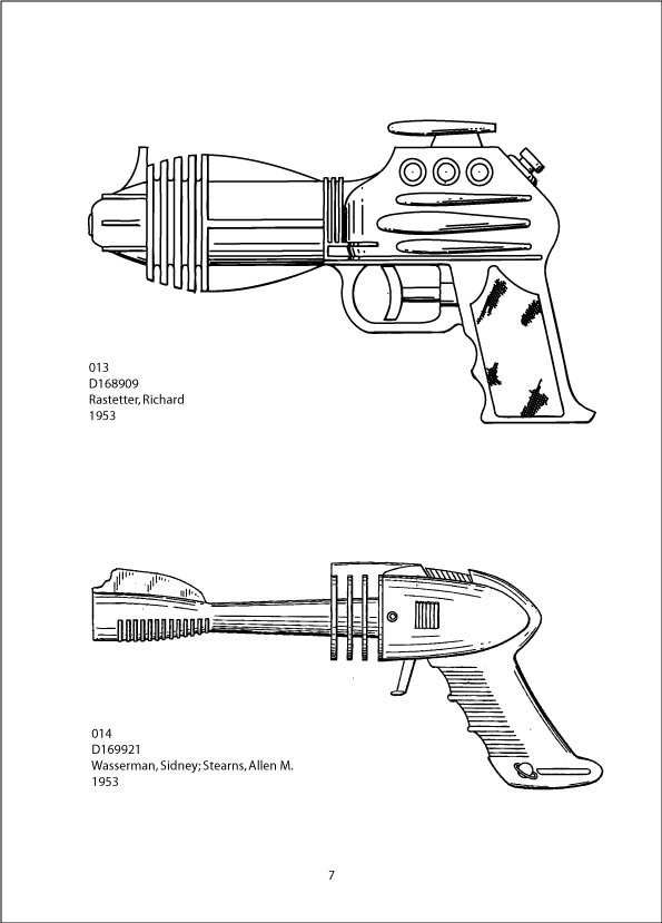 clip art book. gun patent clip art book