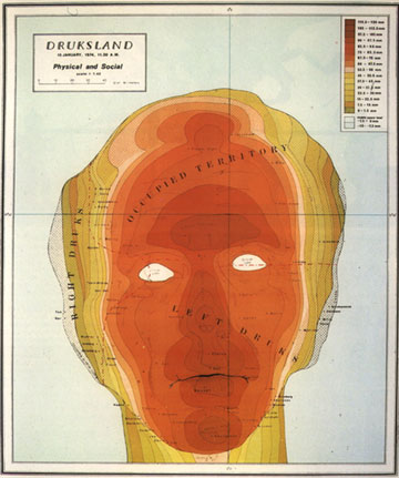 'Druksland Physical and Social 15 January 1974, 11:30 AM,' Michael Druks.